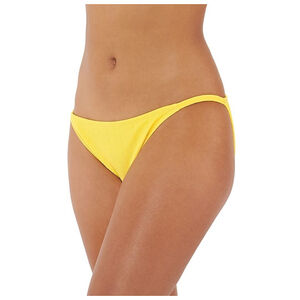 Juniors' Ninety-Nine° Bikini Swim Bottoms Size XXL 19 Meadow Lark Yellow NWT